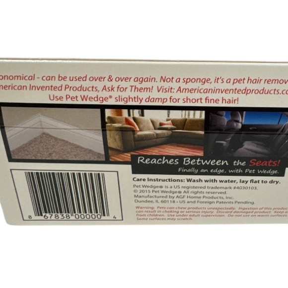 PETWEDGE Hair Remover Tool Plus MIni Wedge NEW - Picture 4 of 13